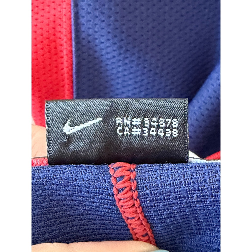 Nike Vintage 2002 USA National Hockey Team Olympic Jersey LG White Red Blue - Picture 10 of 12